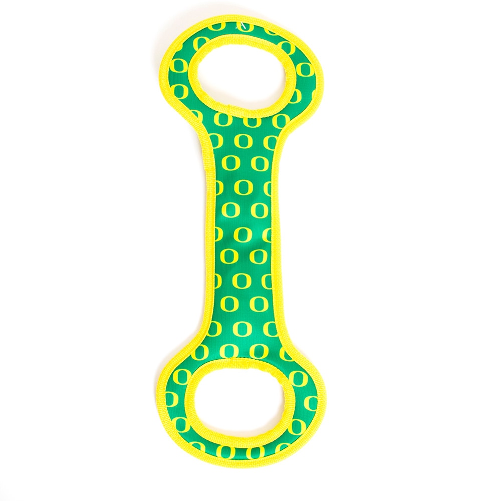 Green All Star Dog Mega Tug Yellow Repeat O Dog Toy